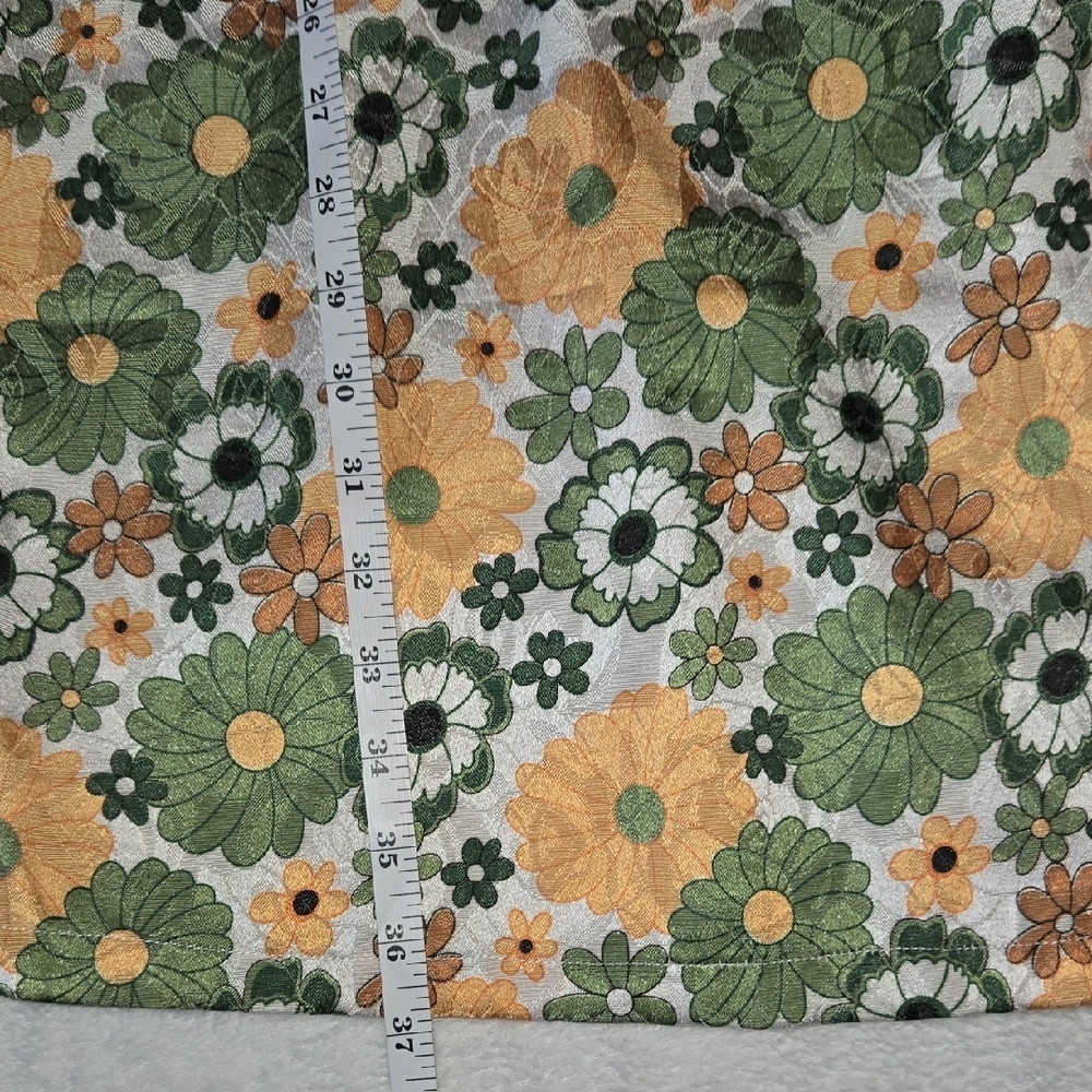 NW JAPANESE TAGS L KIMONO BEAUTIFUL CRAFTSMANSHIP tied knotting front/zip back - Picture 13 of 15